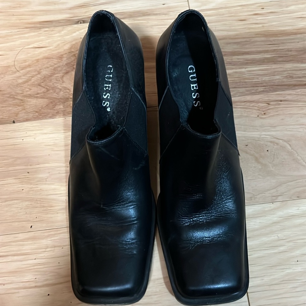 Guess slip on square toe size 7.5 made in Spain